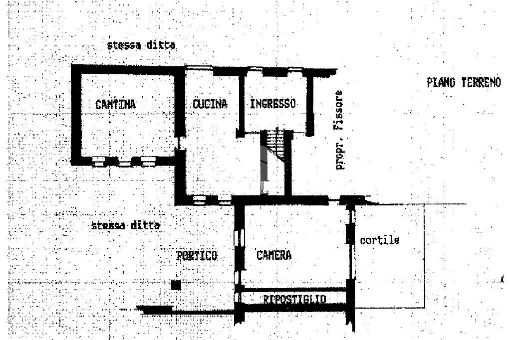Casa semi indipendente Frazione San Nazario, Narzole - planimetria 1