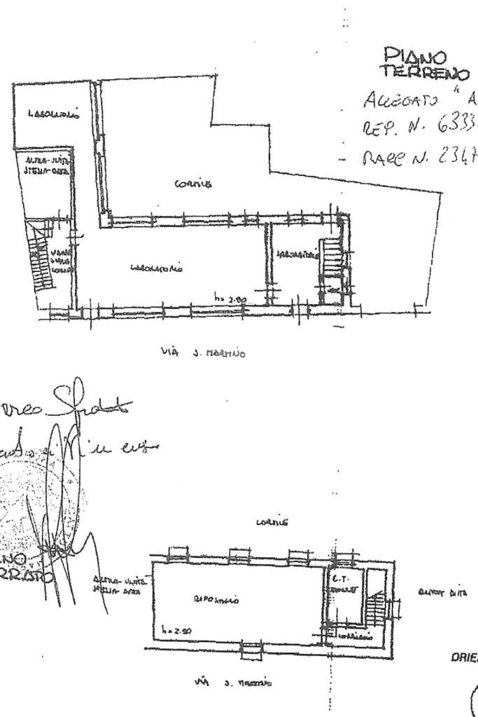 Stabile - Palazzo Via S. Martino, Valenza - planimetria 1