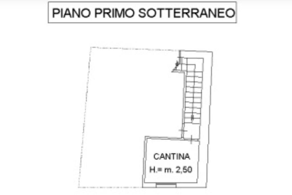 Casa semi indipendente Via Beato Bartolomeo, Cervere - planimetria 1