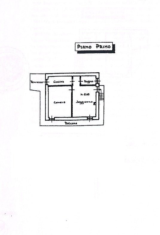 Baita Borgata Bassura, 17, Celle di Macra - planimetria 1