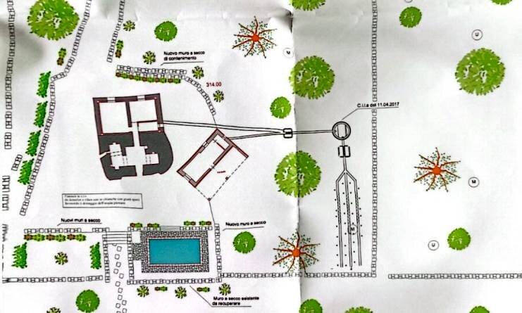 Trullo Contrada Pisciacalze, Ceglie Messapica - planimetria 1