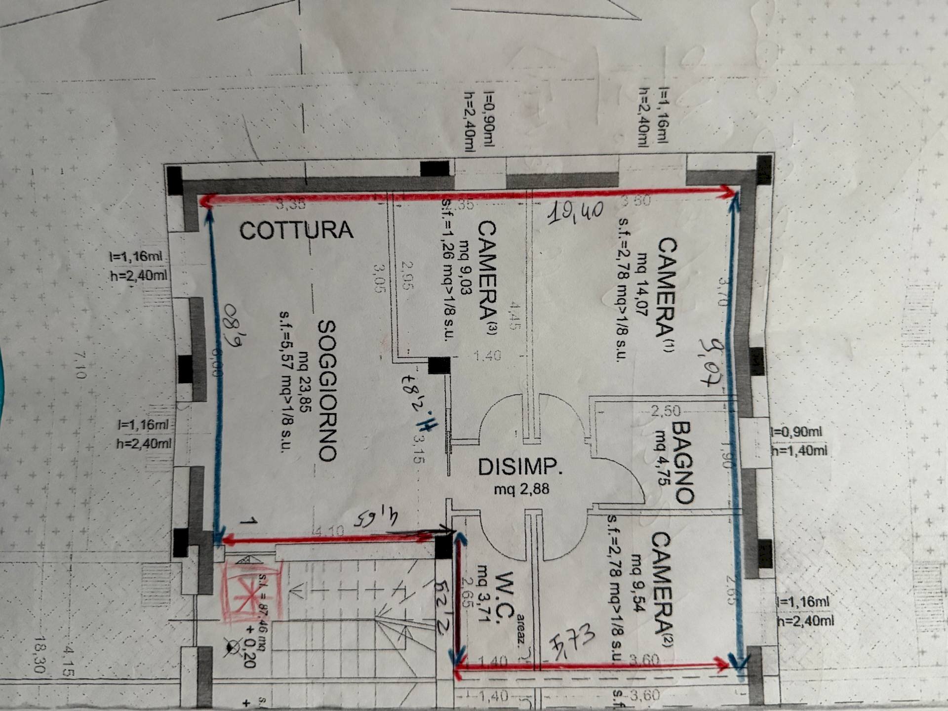 Three-room apartment Piazza sereni, Fermo - photo 2