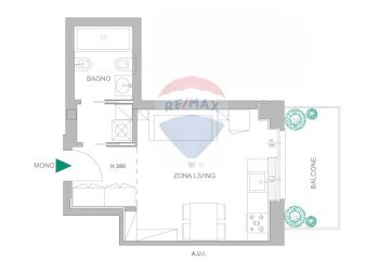 One-room apartment Bergamo (neighborhood Loreto) - photo 15