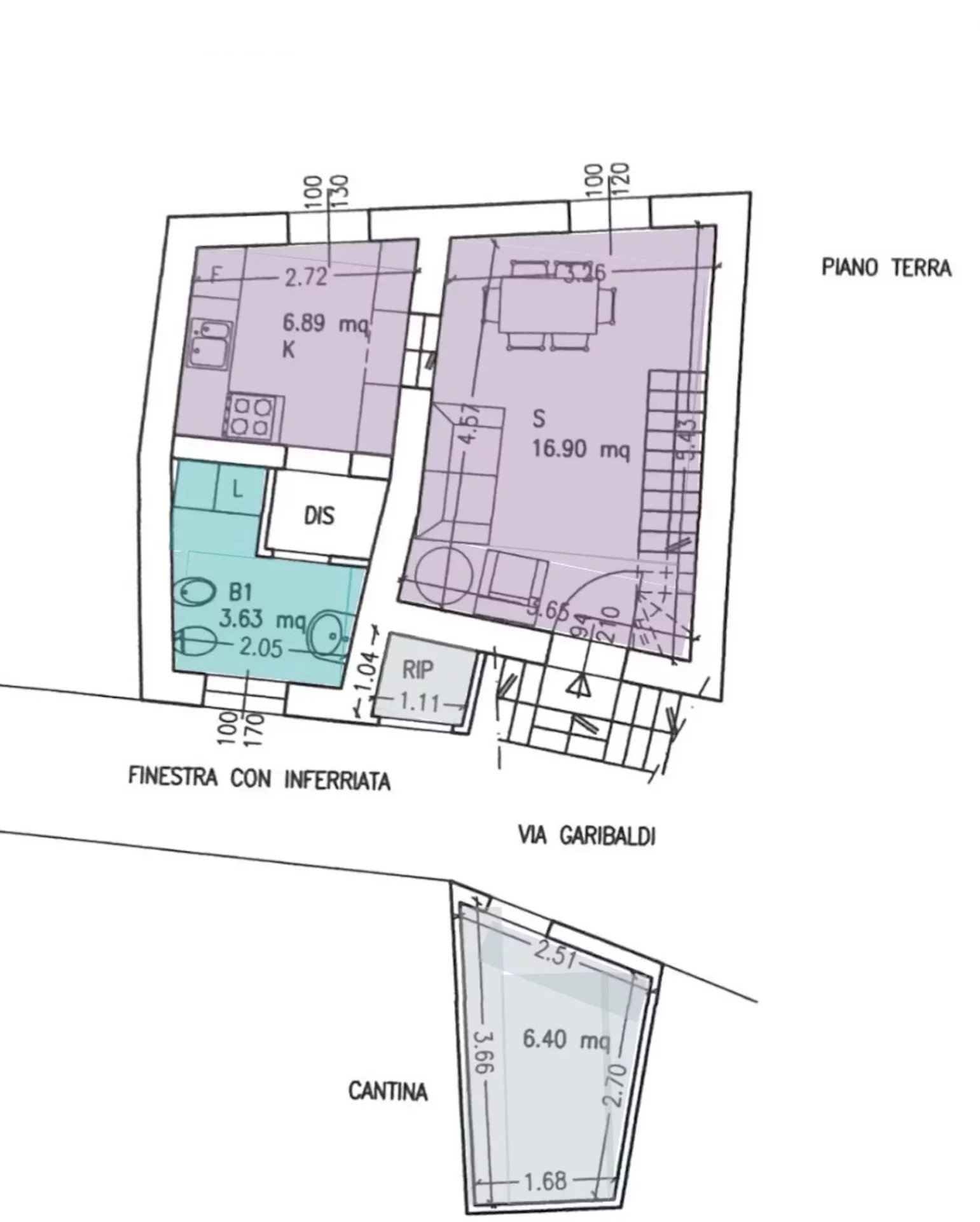 Four-room apartment Olivetta San Michele - photo 3