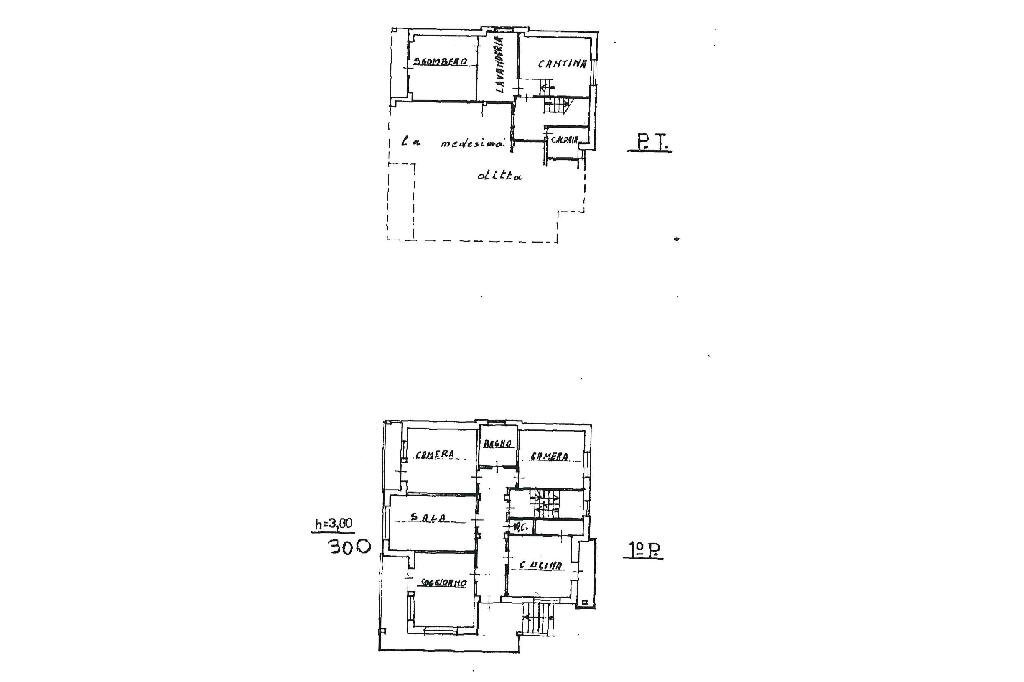 Villa Str. del Casino, Castellamonte - floor plans 1