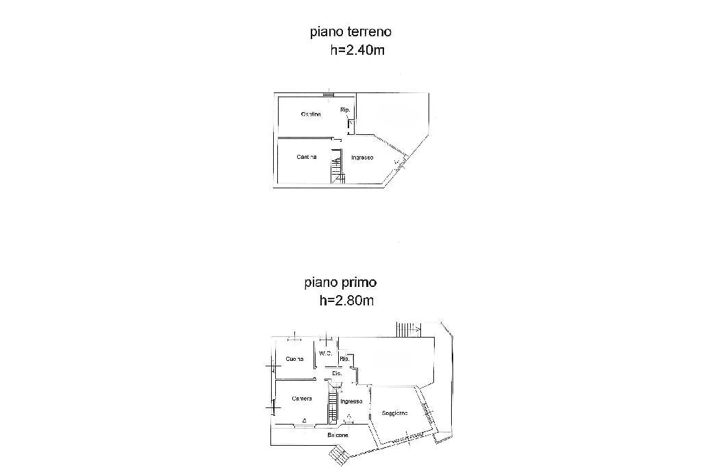 Villa Via Quinzeina, Colleretto Castelnuovo - planimetria 1