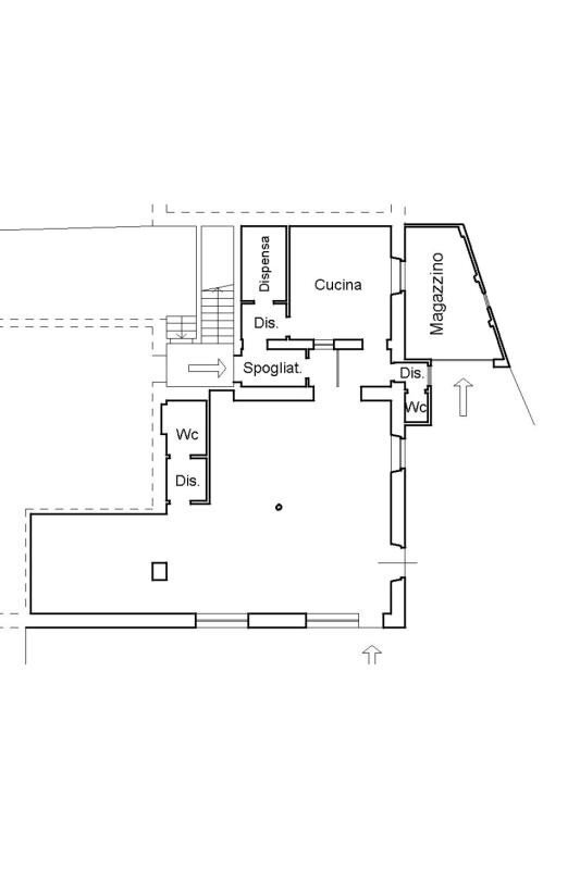 Negozio via Torino, 47, Mondovì - planimetria 1