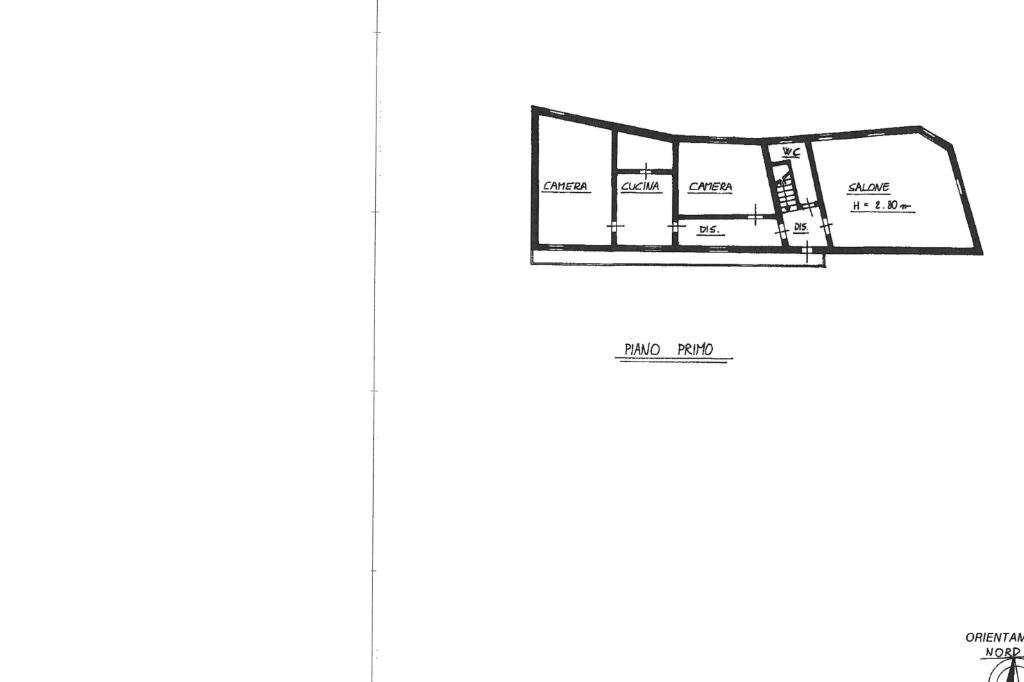 Casa semi indipendente Via siletti, Tronzano Vercellese - planimetria 1