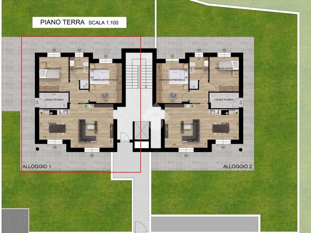 Quadrilocale Via Giaveno, Rivalta di Torino - foto 2