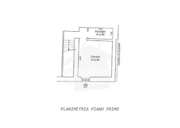 Planimetria - Casa indipendente via Rocca, Verucchio - foto 9