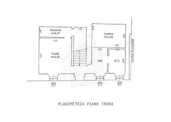 Planimetria - Casa indipendente via Rocca, Verucchio - foto 10