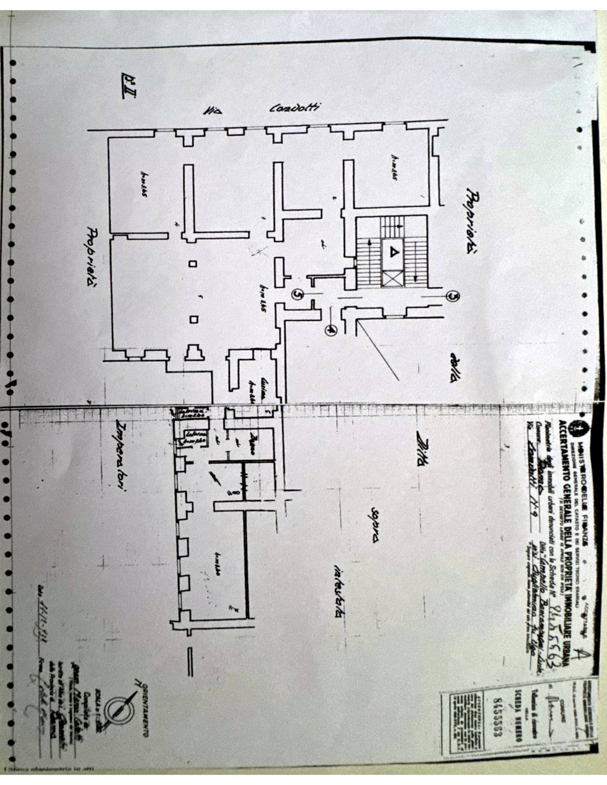 Appartamento via dei Condotti, 9, Roma (zona Centro Storico) - planimetria 1