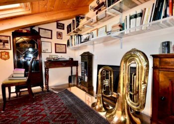 Stanza arredata - Villa via Alcide De Gasperi, Almenno San Bartolomeo - foto 13