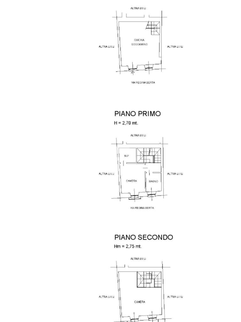 Independent house Via regina berta, San Benigno Canavese - floor plans 1
