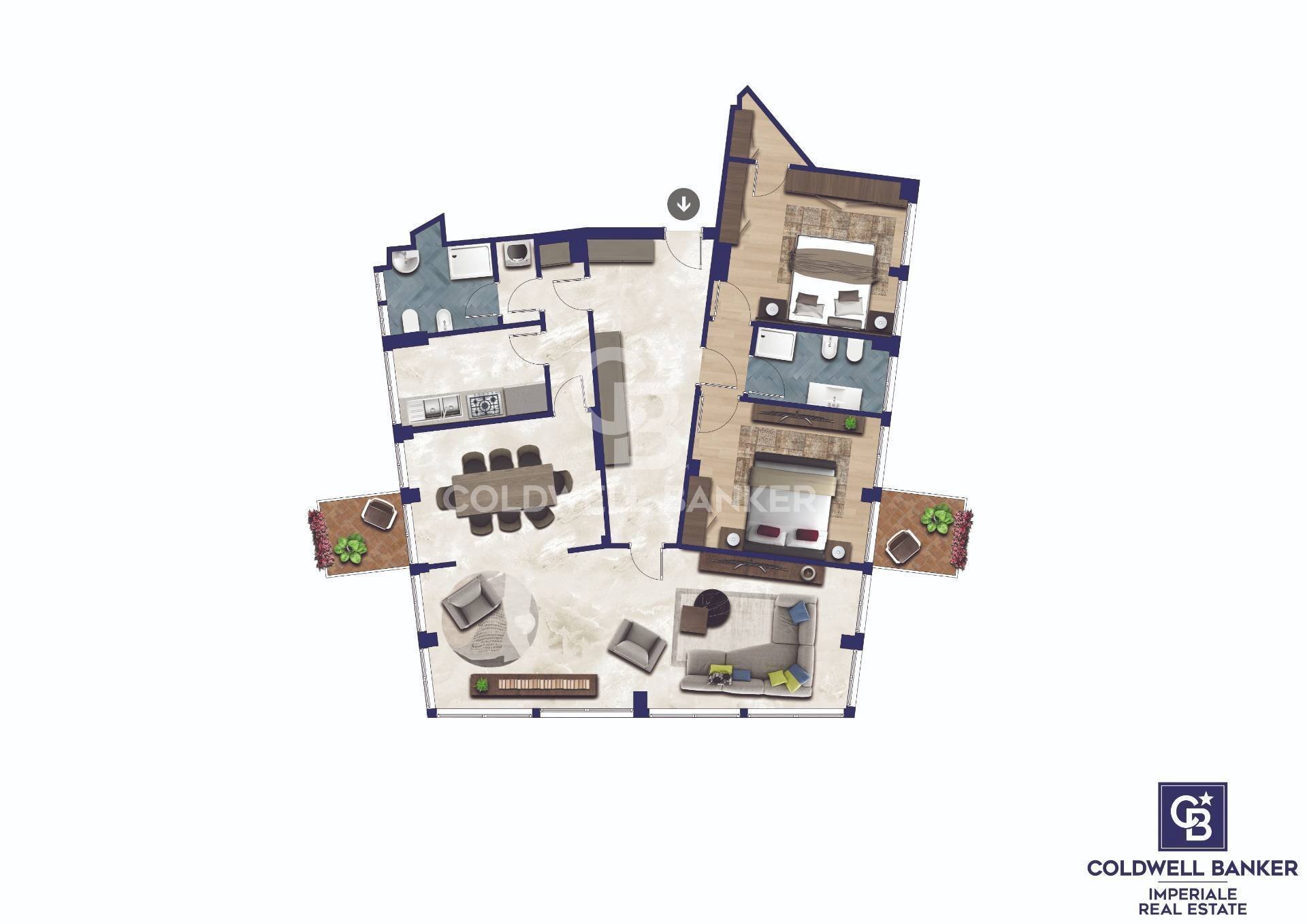 Appartamento Via Stefano Jacini, Roma (zona Vigna Clara) - foto 1