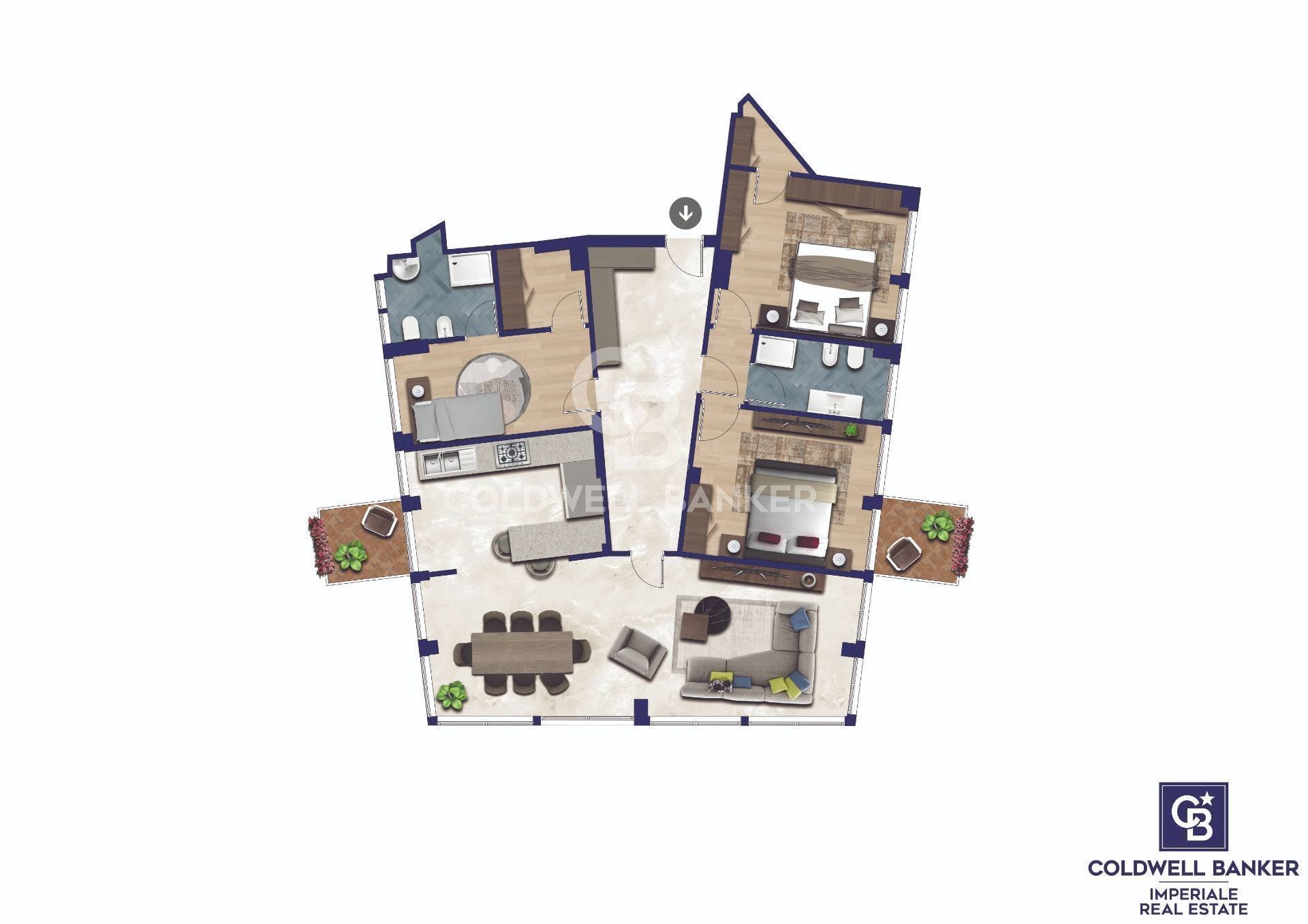 Appartamento Via Stefano Jacini, Roma (zona Vigna Clara) - foto 2