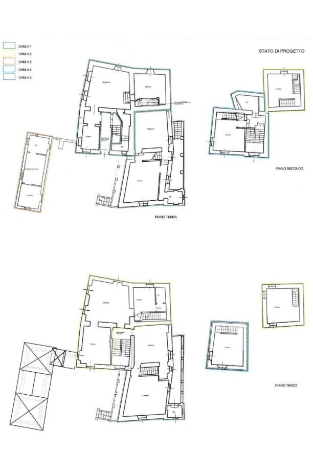 Villa via Novi, Sant'Agata Fossili - planimetria 1