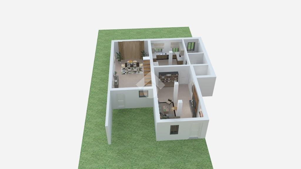 Casa semi indipendente Via dritto, Budrio - planimetria 1