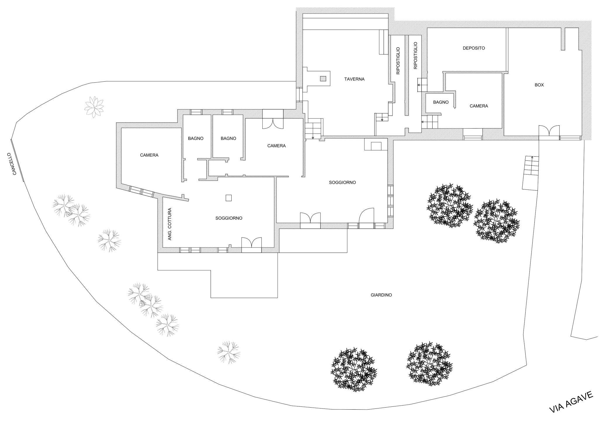Apartment via delle Agave, Varazze - floor plans 1