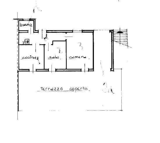 Bilocale via alla Noca 4, Quarona - planimetria 1
