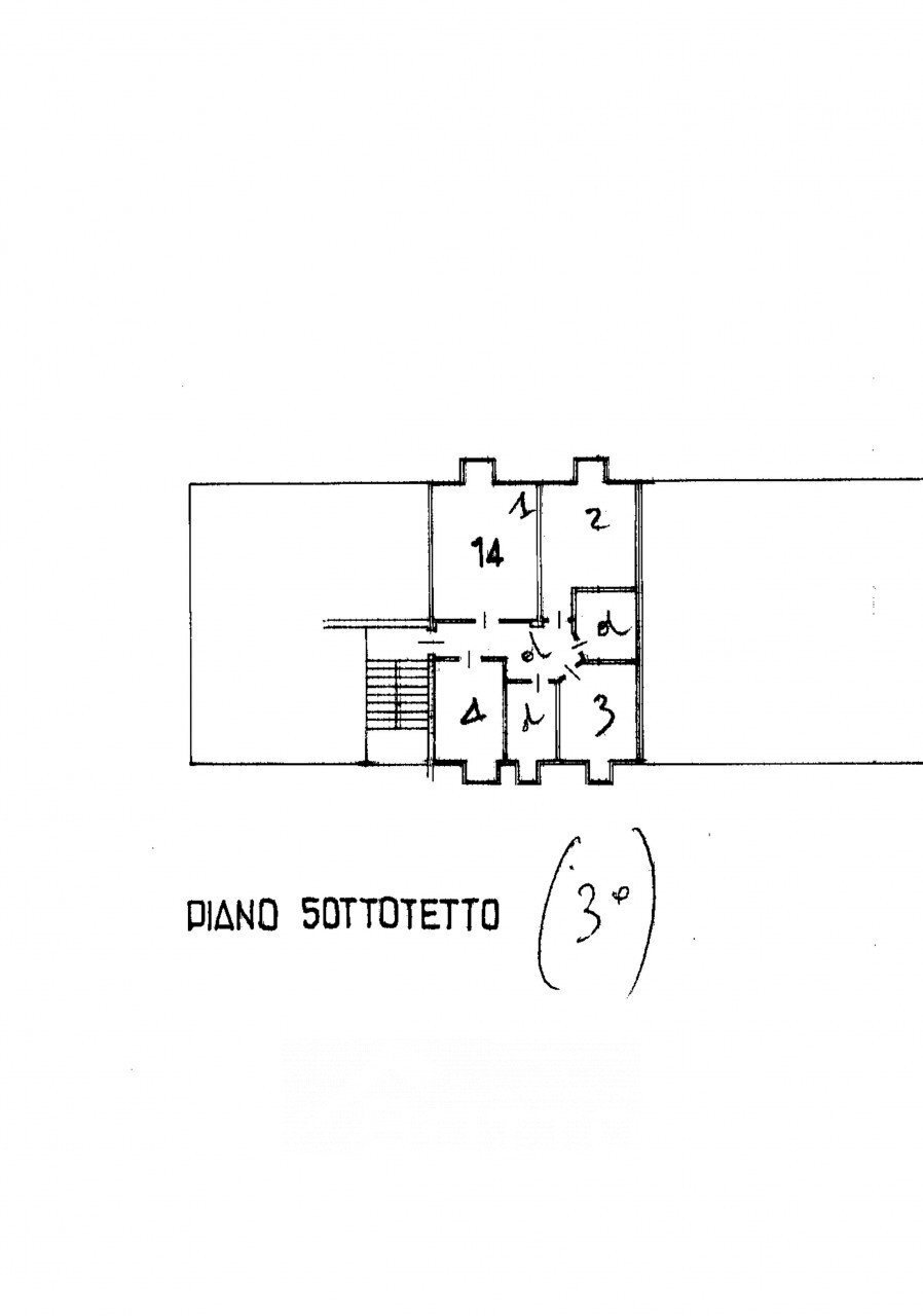 Four-room apartment via Ducale 15, Serravalle Sesia - floor plans 1
