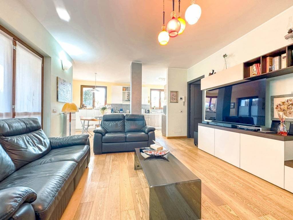 Salone - Villa a Schiera via Giovanni XXIII, 9, Ghemme - foto 3