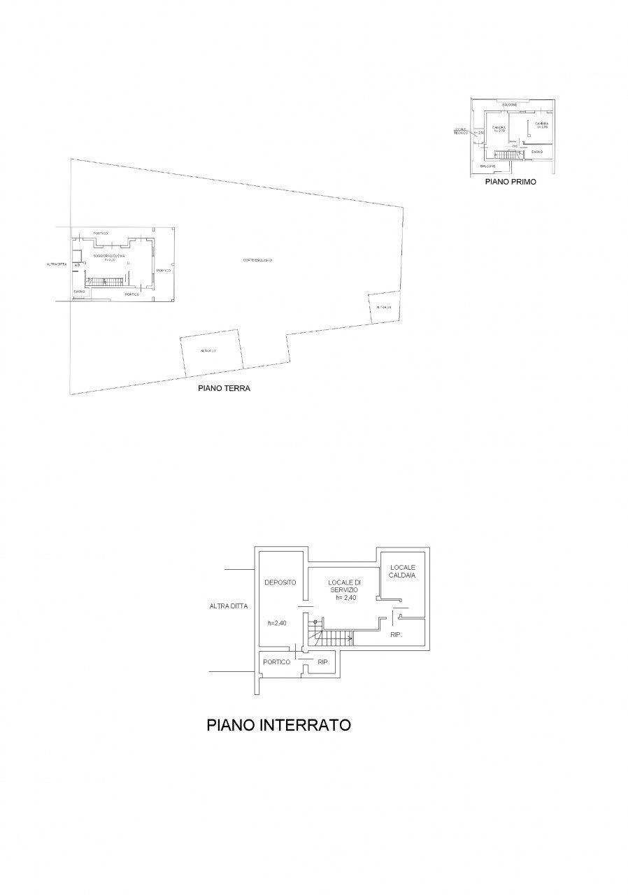 Villa a Schiera via Giovanni XXIII, 9, Ghemme - planimetria 1