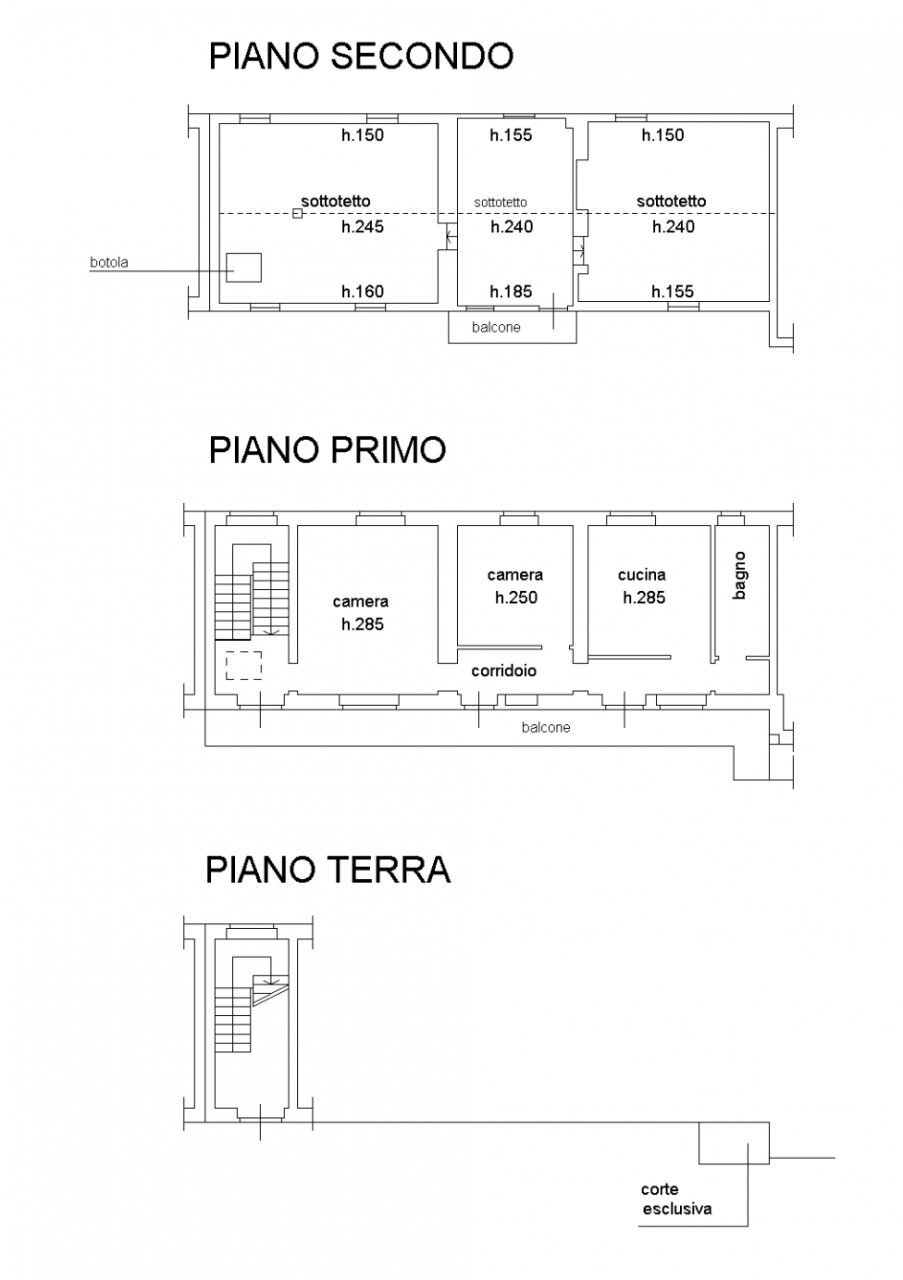 Villa a Schiera via Roma, 15/C, Ghislarengo - planimetria 1