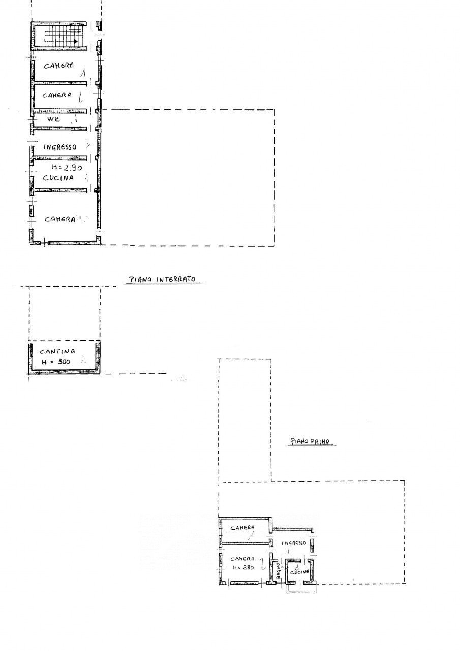 Villa a Schiera via Mazzini, Lozzolo - planimetria 1