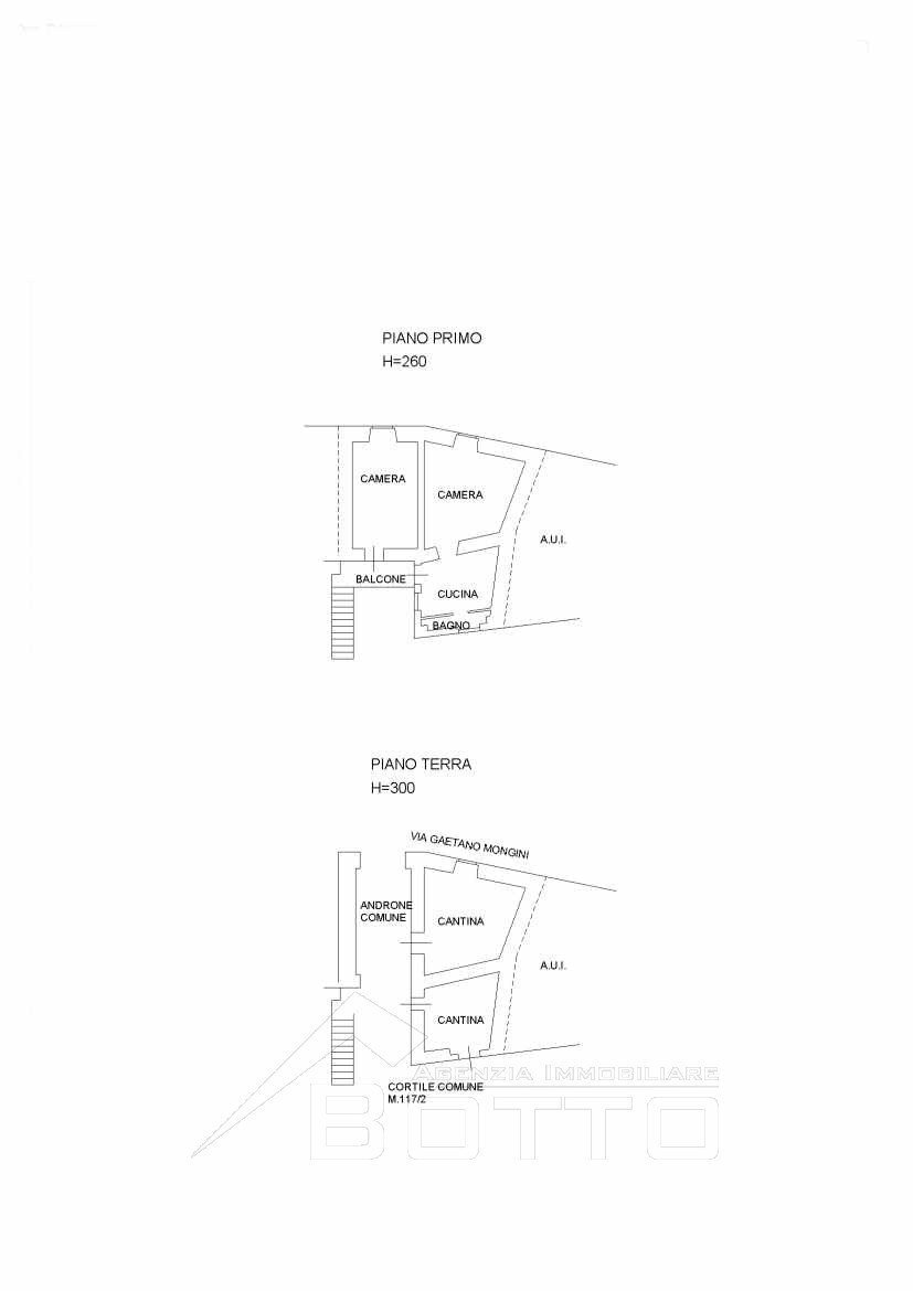 Bilocale via mongini 22, Soriso - planimetria 1
