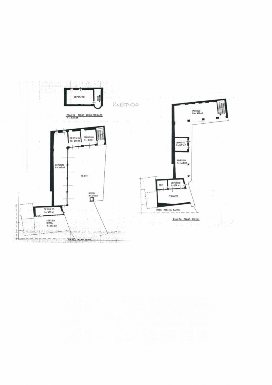 Casa indipendente via giambattista Magistrini 18, Maggiora - planimetria 1