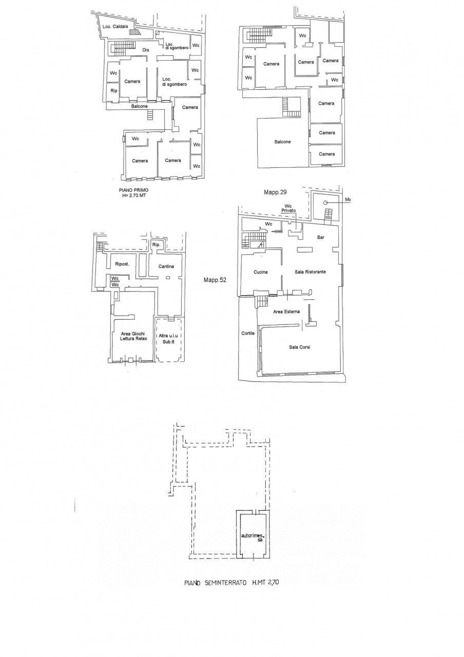 Stabile - Palazzo via omegna 13, Arola - planimetria 1