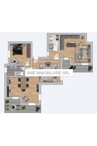 Quadrilocale via Aurelia, 163D, Zoagli - planimetria 1