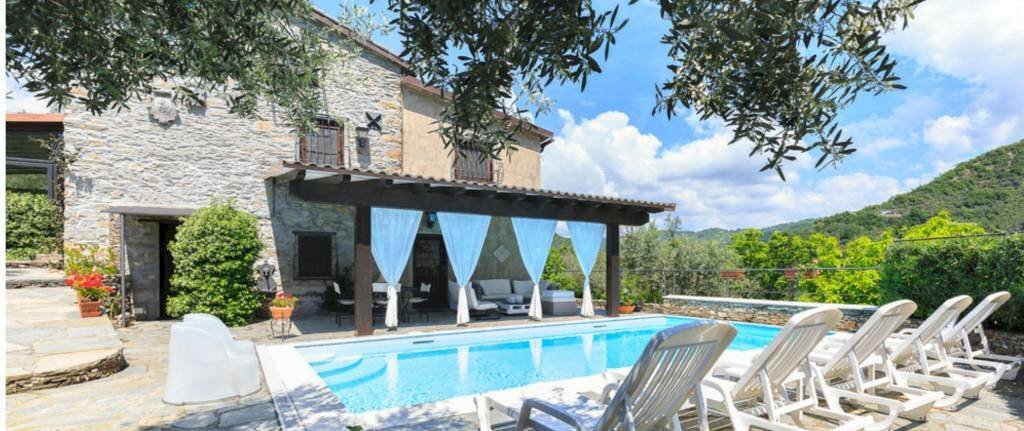 Piscina - Villa via San Lorenzo, Avegno - foto 3