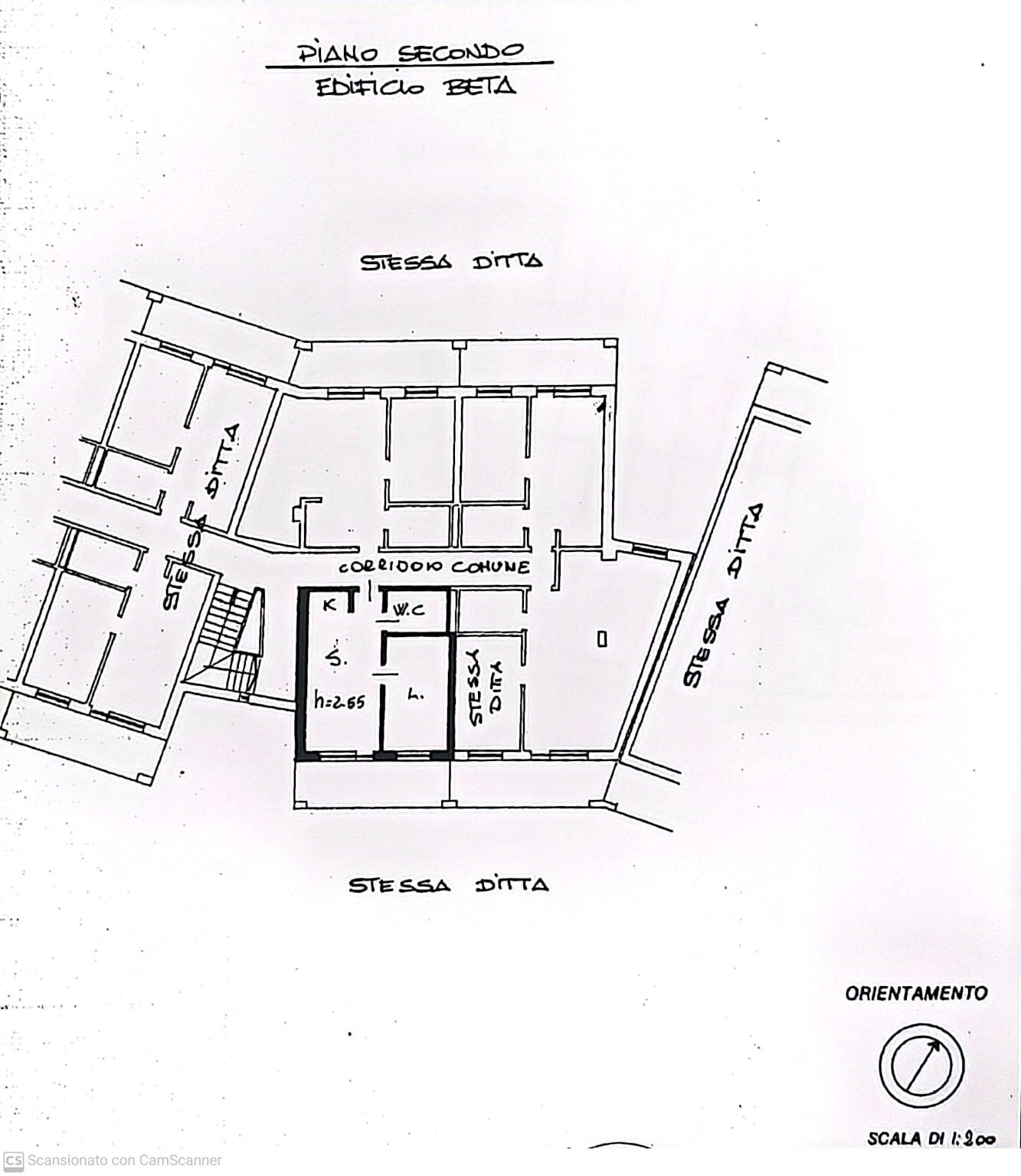 Bilocale Via del Pret, 18, Bagnolo Piemonte - planimetria 1