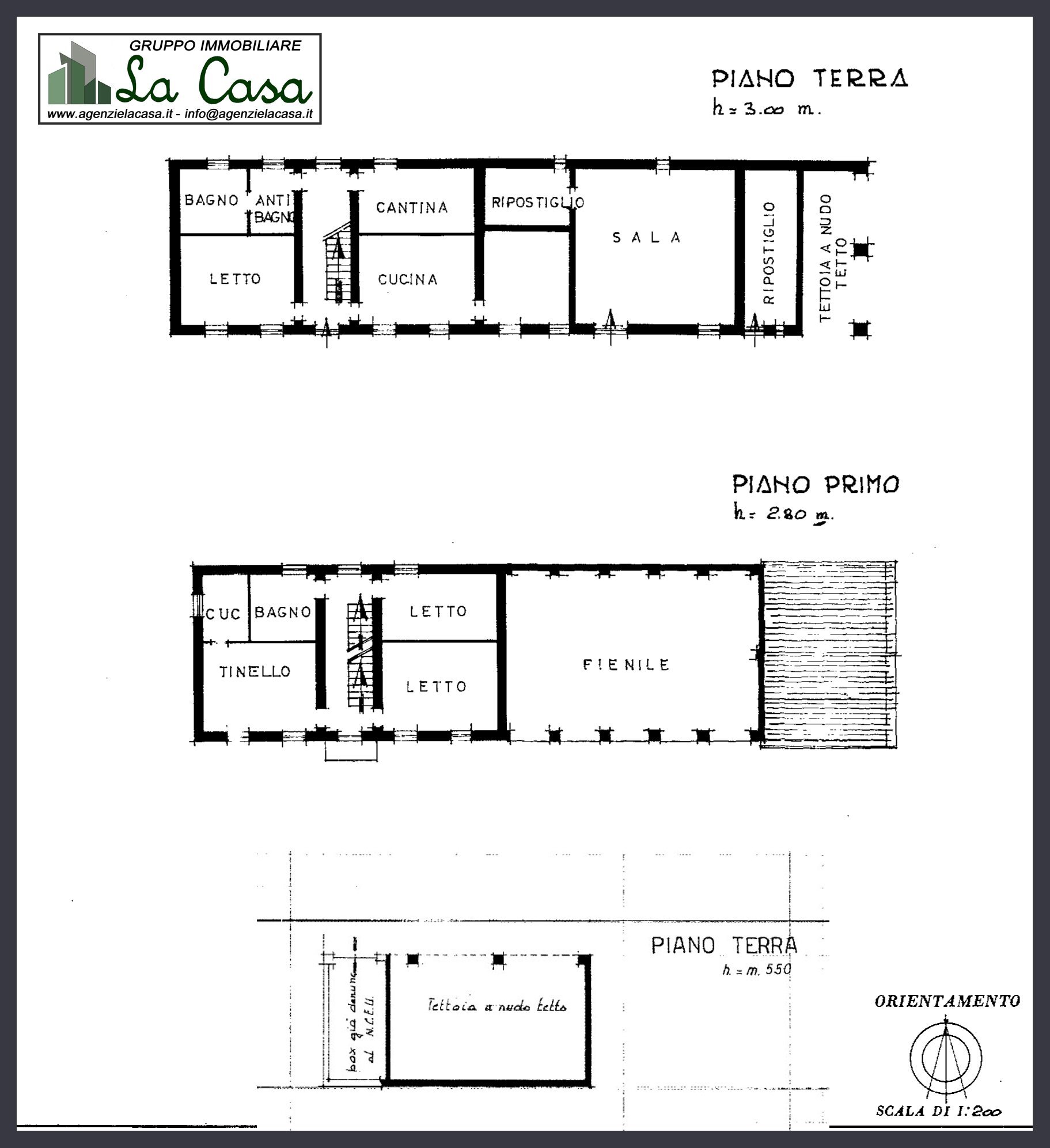 planimetria - Farmhouse via Vittorio Veneto, Villanova d'Asti - floor plans 1