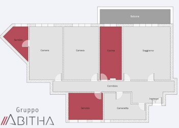 Four-room apartment Via Conca D'Oro, Roma - photo 30