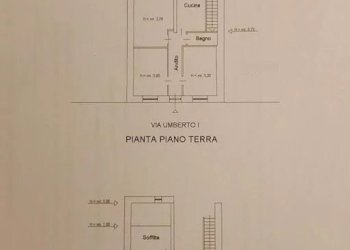 planimetria - Casa indipendente Via Umberto I, n., Luras - foto 22