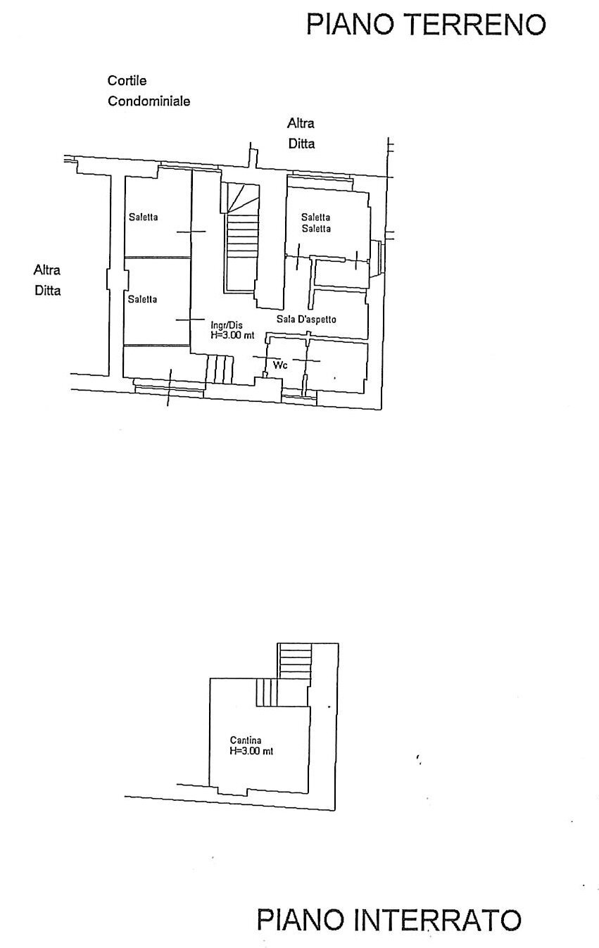 Locale Commerciale via Marmora, 12/b, Cuneo - planimetria 1