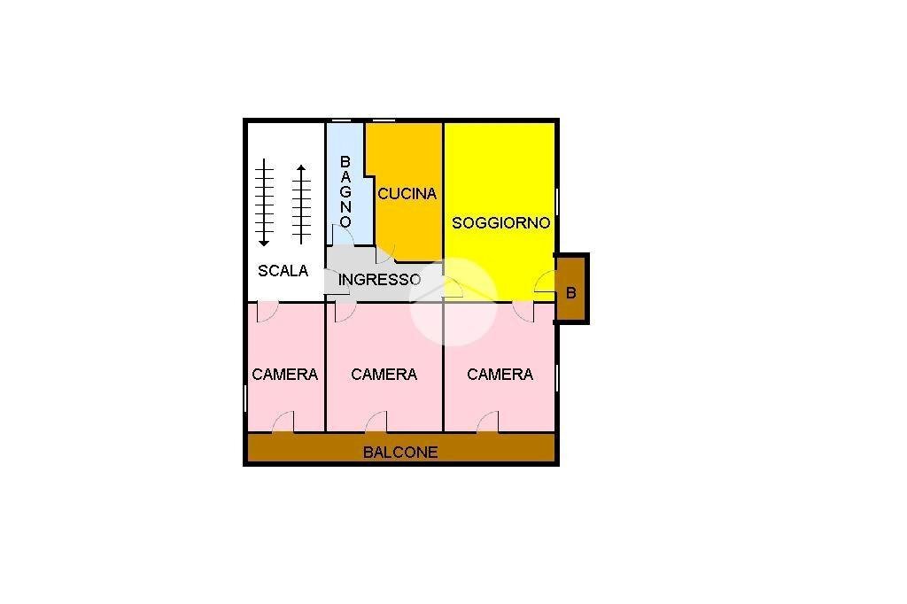 Apartment Via Balma Via Caduti per la libertà, Campiglia Cervo - floor plans 1
