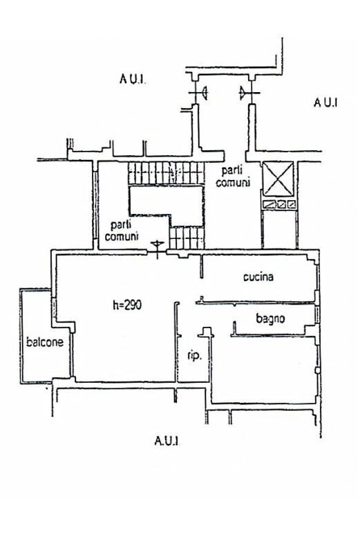Bilocale via Carlo Robbioni, 8, Varese - planimetria 1