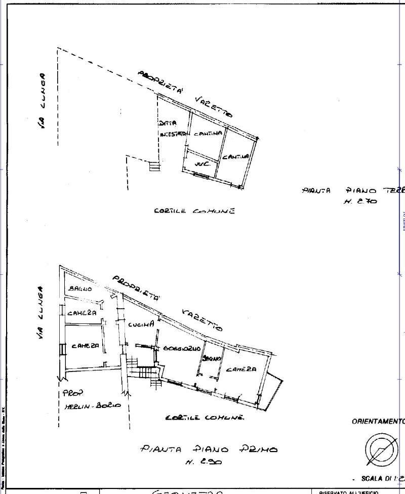 pln_201301571_2_page-0001 - Portion of a house via Lunga, 23, Castiglione Torinese - floor plans 1