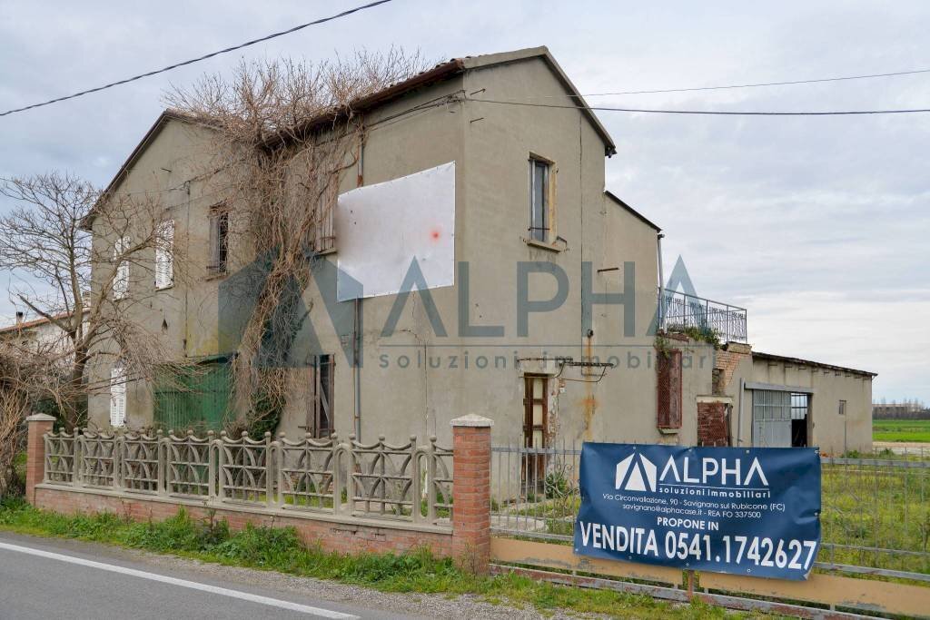 Facciata - Rustico via Roncolo, Longiano - foto 1