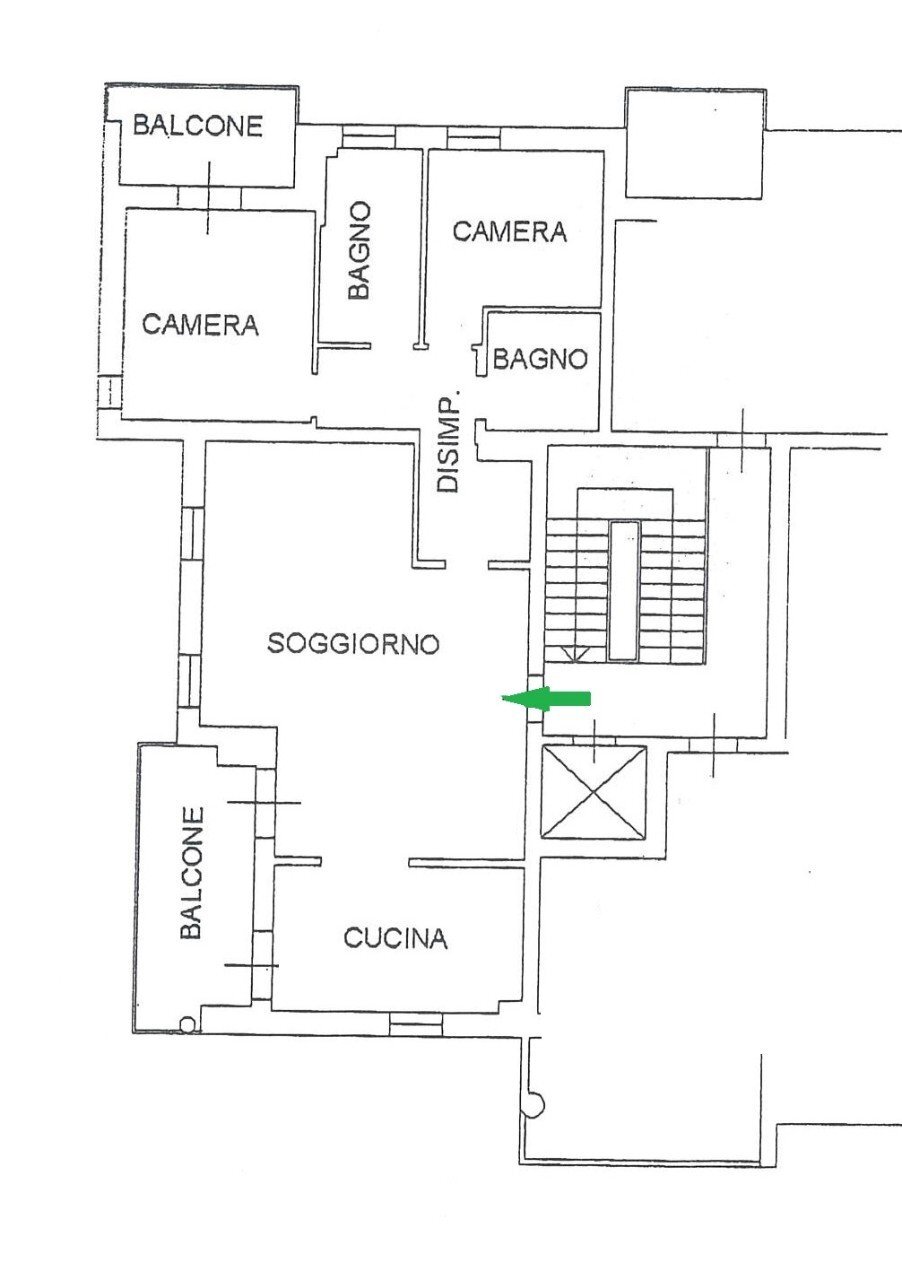 Attico Nonantola - planimetria 1