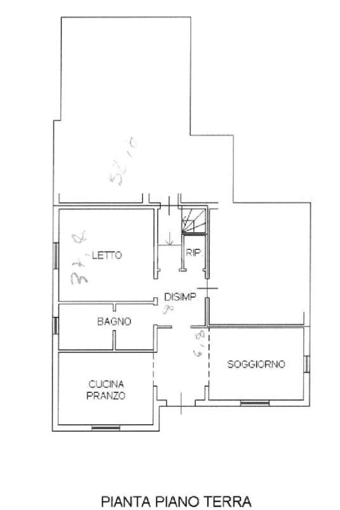 Villa Via Roma Sud, Vezzano sul Crostolo - planimetria 1