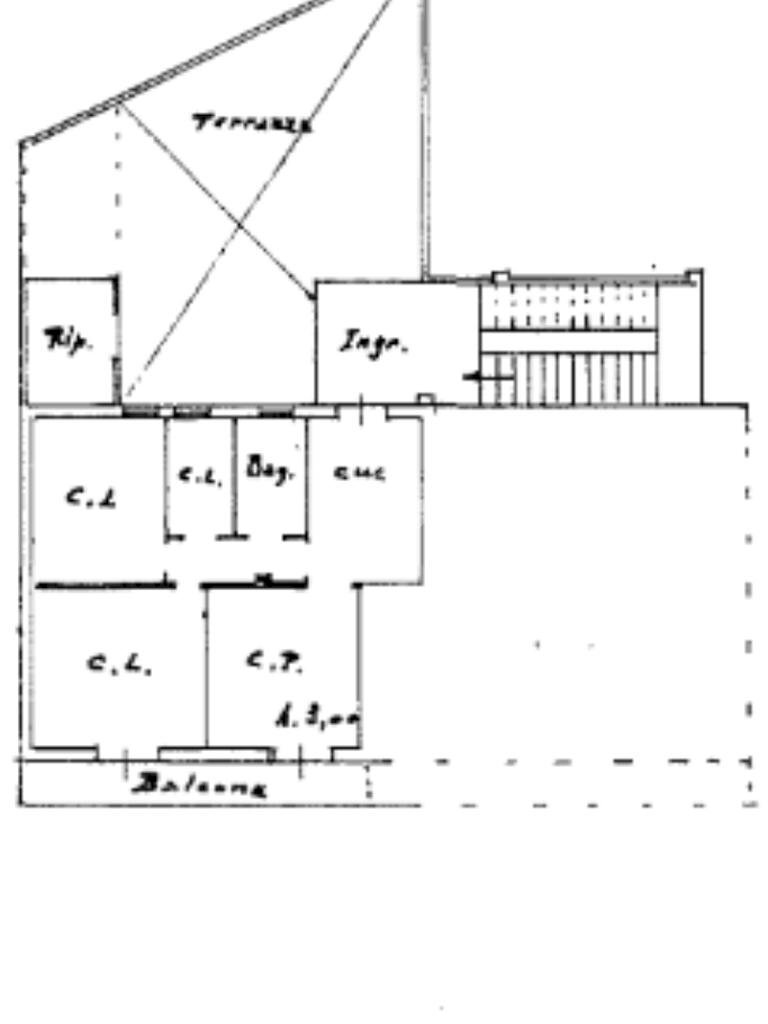 Three-room apartment Viale Cecchini, Cesenatico - floor plans 1