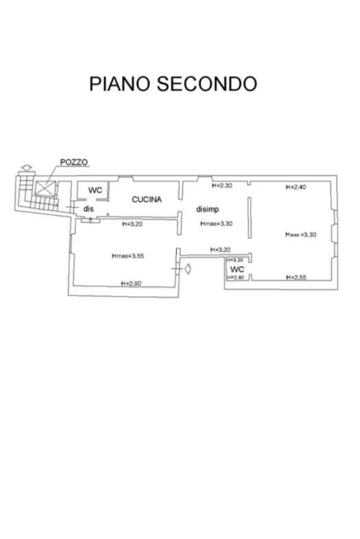 Bilocale via Giacomo Matteotti, 2C, Bagno a Ripoli - planimetria 1