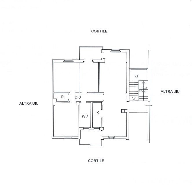 Quadrilocale Statte - planimetria 1