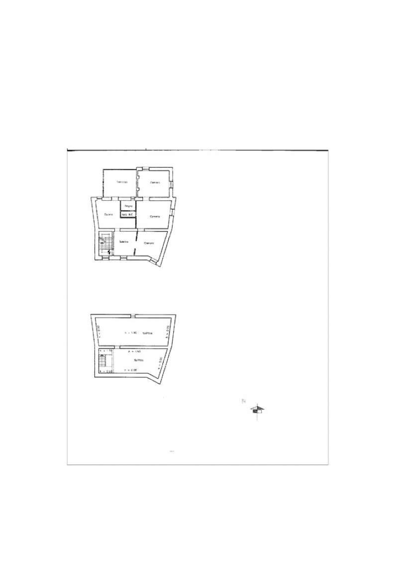 Planimetria 1 - Trilocale via Portici, Varese Ligure - planimetria 1
