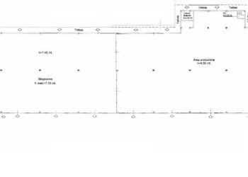 Planimetria - Capannone via Martiri della Libertà, Cairo Montenotte - foto 2